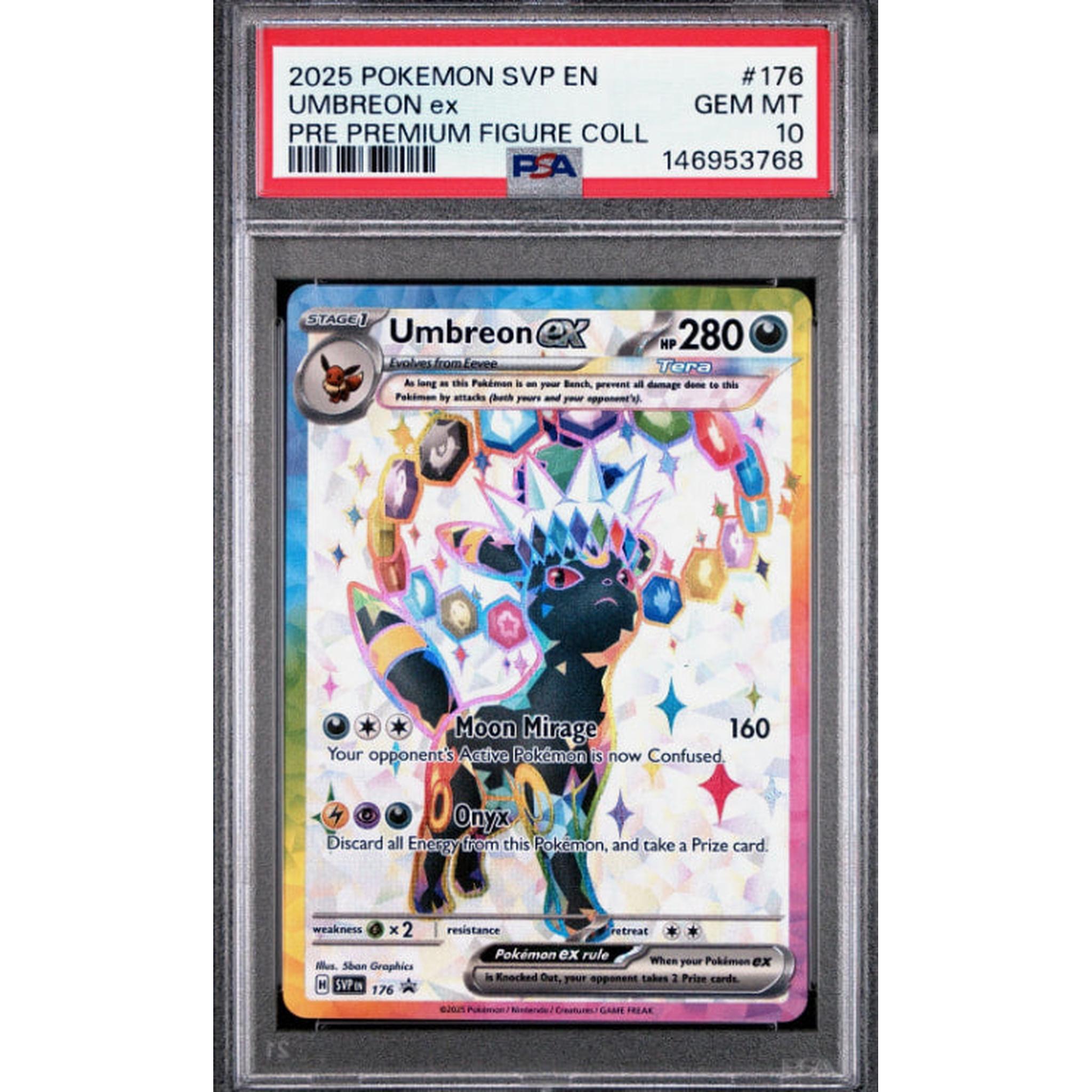 2025 POKEMON PRISMATIC EVOLUTIONS PREMIUM FIGURE COLLECTION UMBREON EX – Sole Priorities