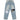 Sinclair Country Patched Denim Jeans Light Wash