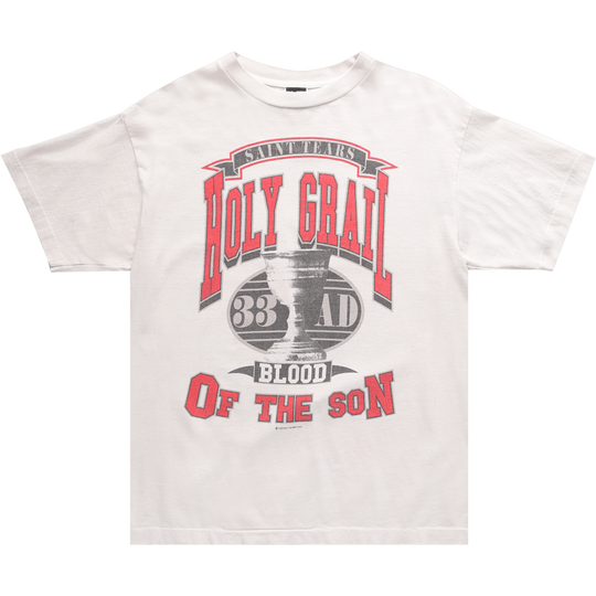 Saint Mxxxxxx x Denim Tears Holy Grail T-Shirt Vintage White