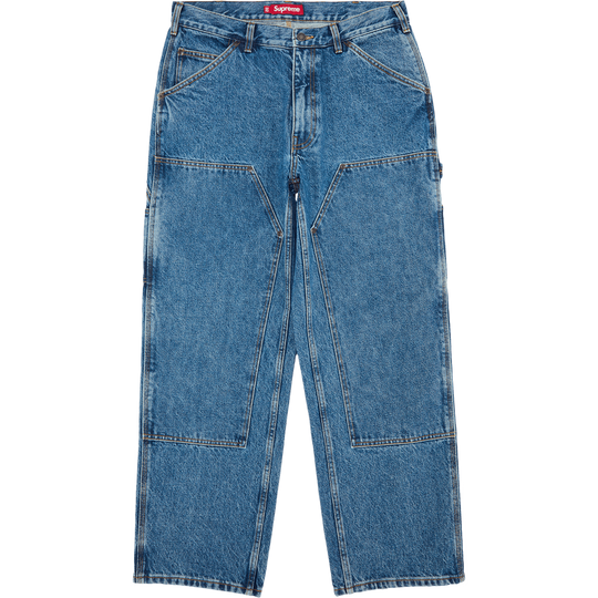 Supreme Double Knee Painter Pant (SS24) Washed Indigo