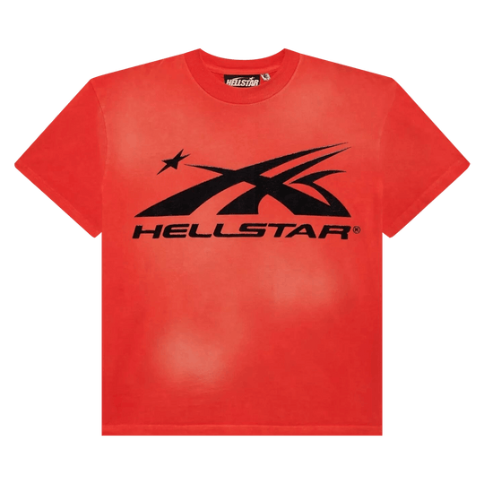 Hellstar Sports Logo T-Shirt Red
