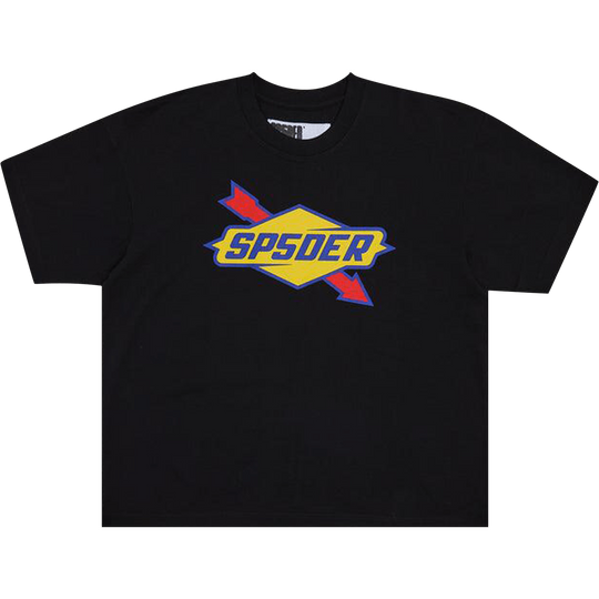 Sp5der The Spot Tee Black