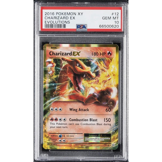 2016 POKEMON XY EVOLUTIONS #12 CHARIZARD EX