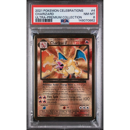 2021 POKEMON CELEBRATIONS ULTRA-PREMIUM COLLECTION #4 CHARIZARD