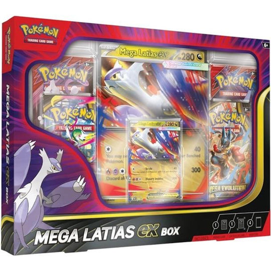 Pokemon Mega Latias Ex Box 2025 Pokémon Mega Evolution