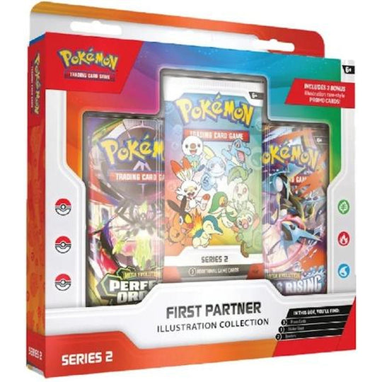 2026 Pokémon Mega Evolution First Partner Illustration Collection Series 2