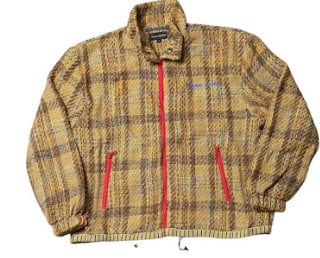 Hidden Season Tweed Jacket Yellow