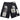 Mixed Emotions AI Denim Shorts Black