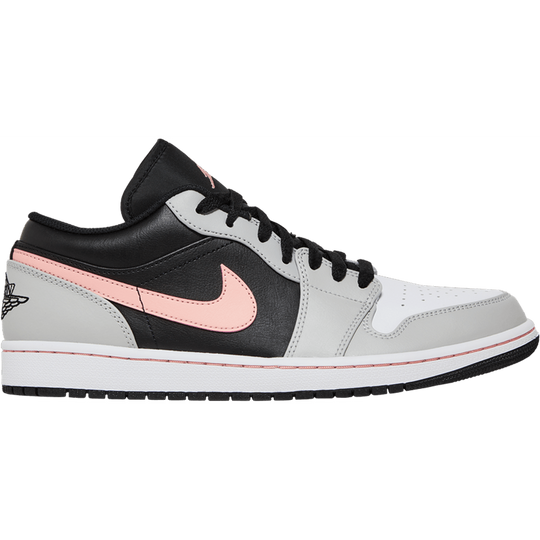 Jordan 1 Low Black Grey Pink