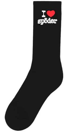 Sp5der Souvenir Socks Black