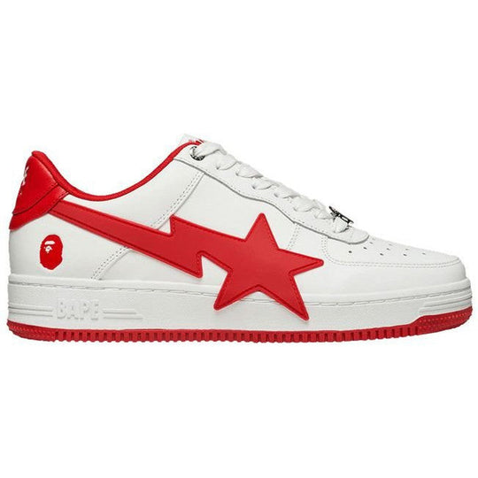 A Bathing Ape Bape Sta OS #2 White Red