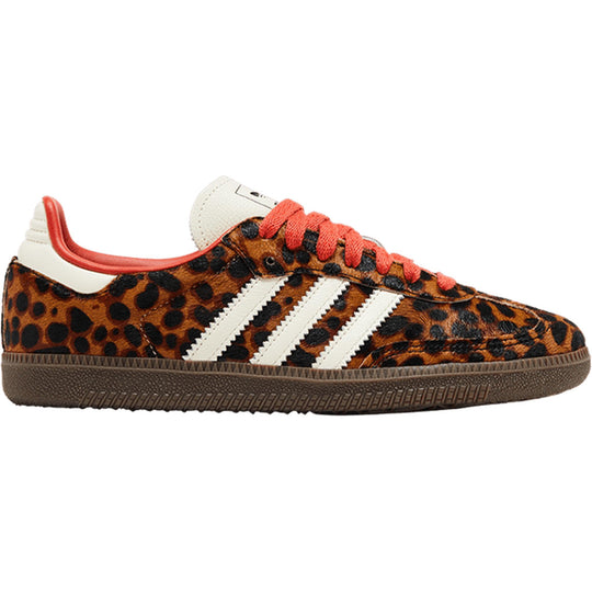 Adidas Samba OG Preloved Red Leopard (Women's)