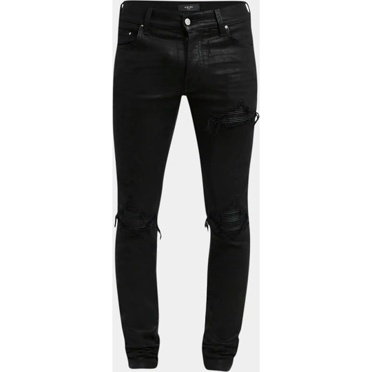 Amiri MX1 Waxed Skinny Jeans