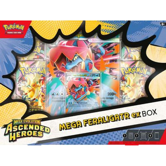 Ascended Heroes Mega Feraligatr ex Box