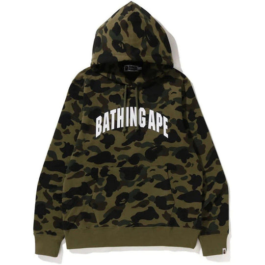 BAPE 1St Camo Pullover Hoodie (FW22) Green