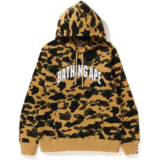 BAPE 1St Camo Pullover Hoodie (FW22) Yellow