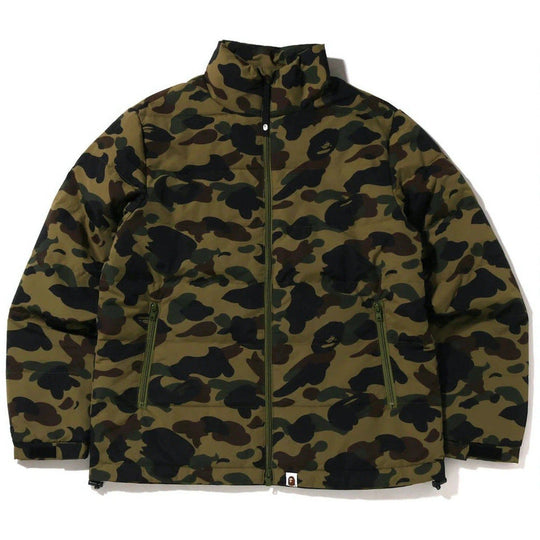 BAPE 1st Camo Down Jacket Green