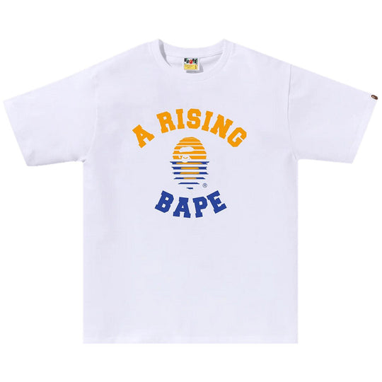 BAPE A Rising Bape Tee White