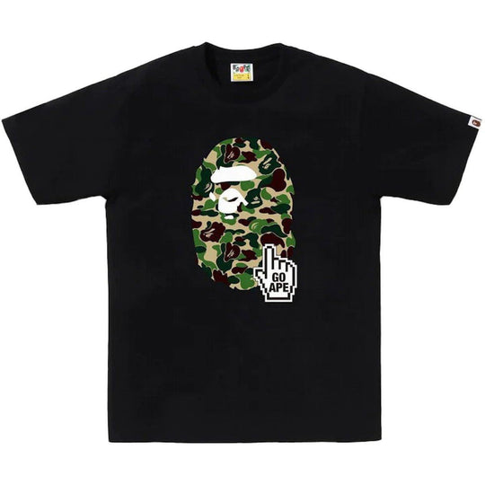 BAPE ABC Camo BAPE Online Tee Black/Green