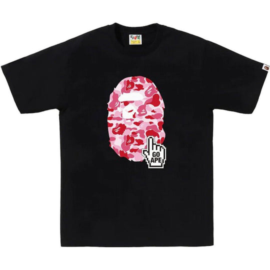 BAPE ABC Camo BAPE Online Tee Black/Pink