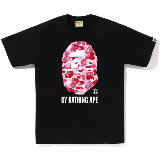 BAPE ABC Camo By Bathing Ape Tee (SS23) Black/Pink
