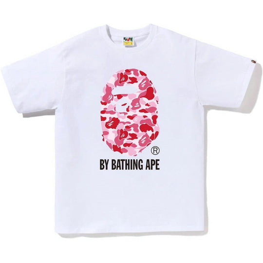 BAPE ABC Camo By Bathing Ape Tee (SS23) White/Pink