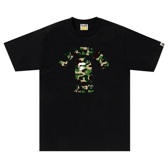 BAPE ABC Camo College Tee Black/Green