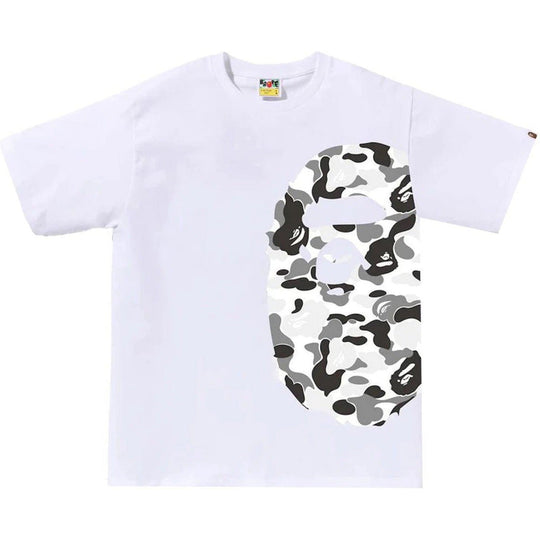 BAPE ABC Camo Side Big Ape Head Tee White/Grey