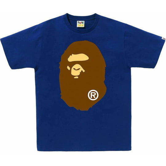 BAPE Big Ape Head Tee Blue