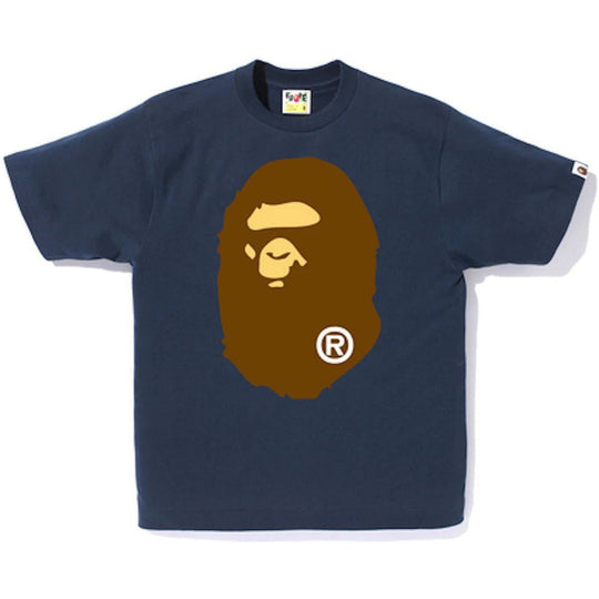BAPE Big Ape Head Tee Navy