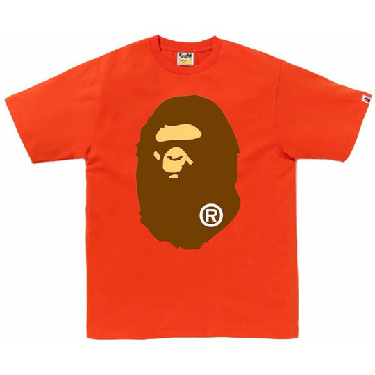 BAPE Big Ape Head Tee Orange