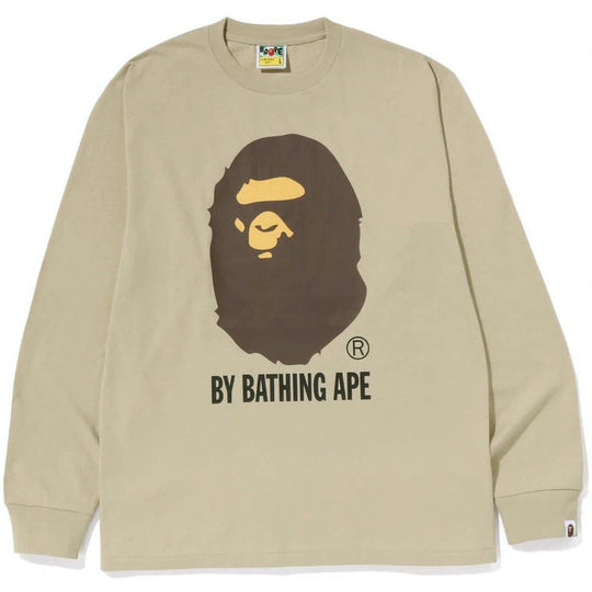 BAPE By Bathing Ape L/S Tee (FW22) Beige