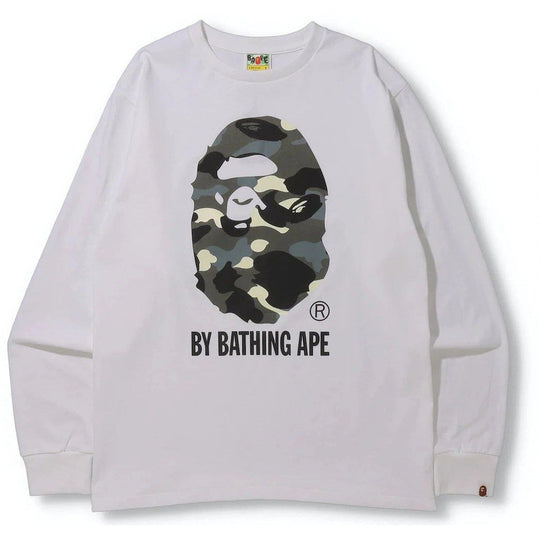BAPE City Camo By Bathing Ape Online Exclusive L/S Tee (FW21) White