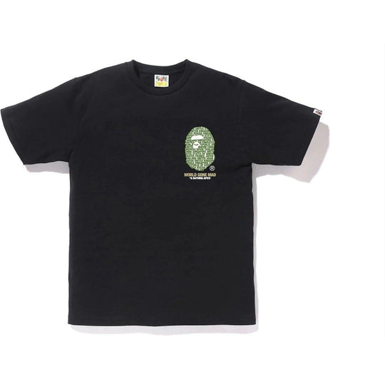 BAPE City Tokyo Big Ape Head Tee Black