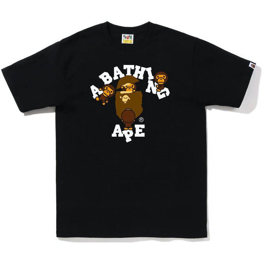 BAPE College Milo Tee (FW22) Black