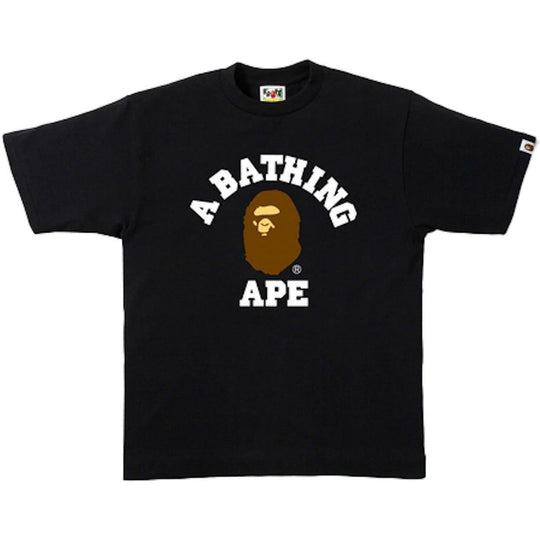 BAPE College Tee Black
