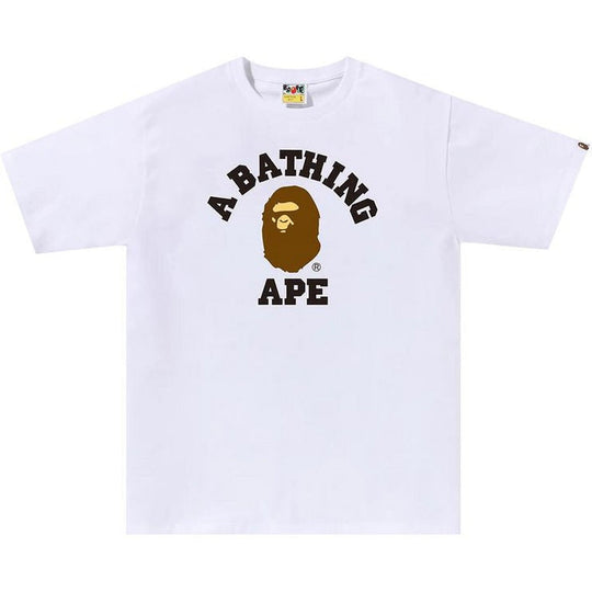 BAPE College Tee White