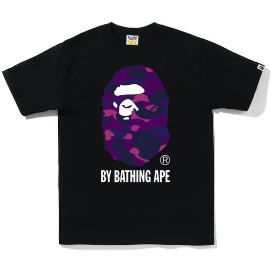 BAPE Color Camo By Bathing Ape Tee (FW22) Black Purple