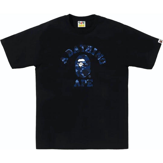 BAPE Color Camo College Tee (SS24) Black/Navy