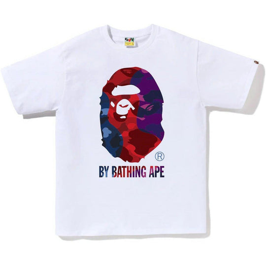 BAPE Color Camo Crazy By Bathing Ape Tee White