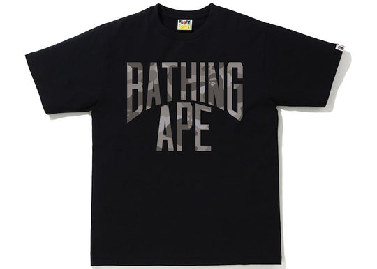 BAPE Color Camo NYC Logo Tee Black/Gray