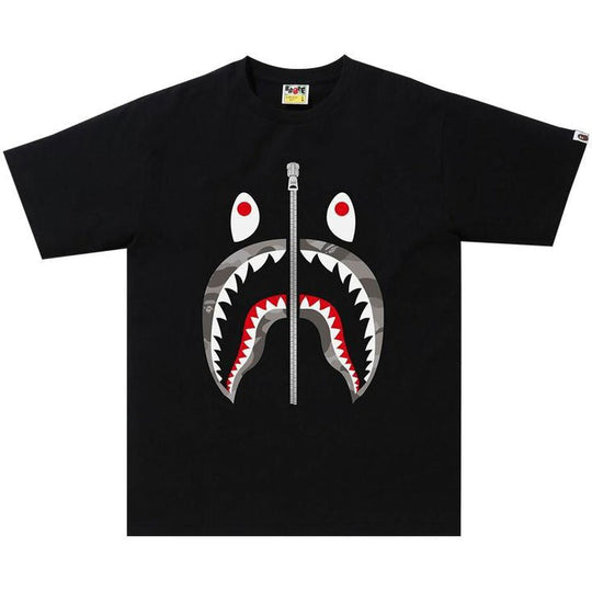 BAPE Color Camo Shark Tee Black/Grey