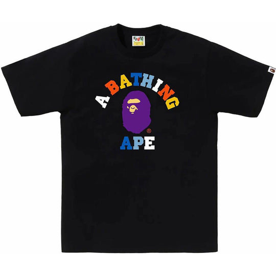 BAPE Colors College Tee (SS24) Black