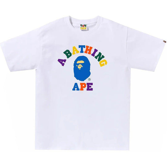 BAPE Colors College Tee (SS24) White