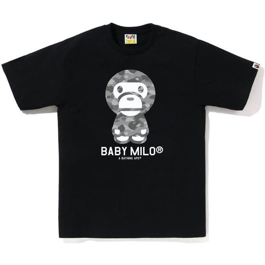 BAPE Honeycomb Camo Baby Milo Tee Black/Grey