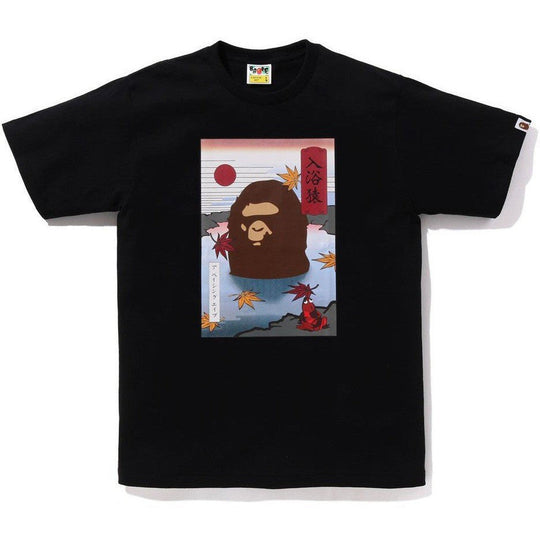 BAPE Japan Autumn A Bathing Ape Tee Black