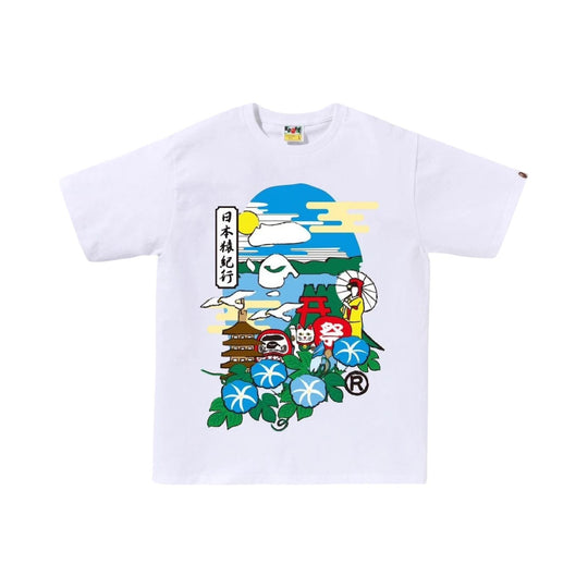 BAPE Japan Culture Ape Head Tee White (SS25)