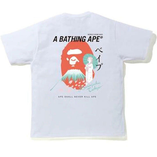 BAPE Japan Culture Souvenir Tee White