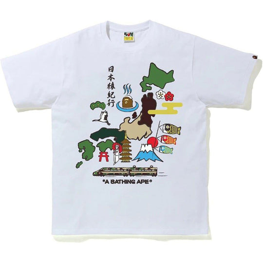 BAPE Japan Culture Tee White