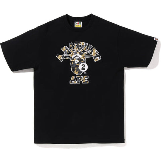 BAPE MADISON AVE 2ND Anniversary College Tee Black